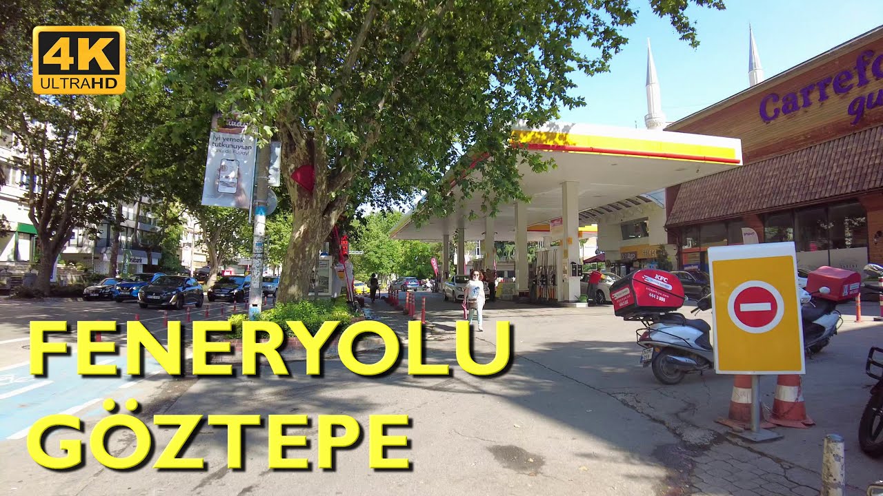 Istanbul Bagdat Avenue Walking Tour 4K UHD ( Feneryolu - Selamicesme - Ciftehavuzlar - G&ouml;ztepe )