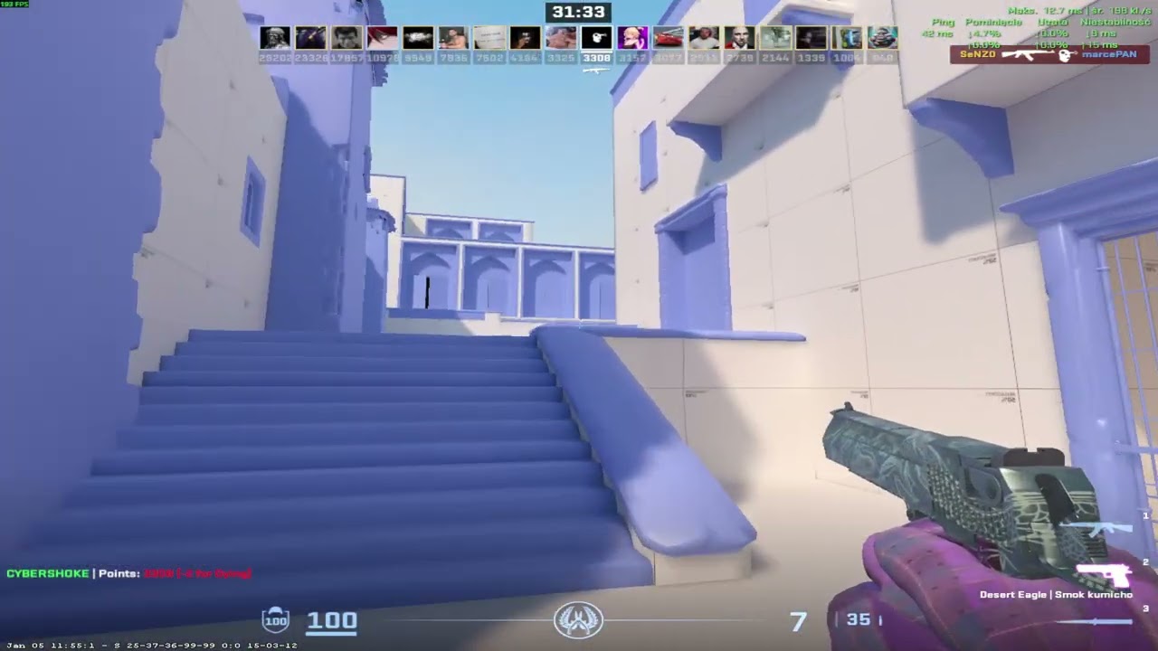Grinding DM from BOT to PRO. 011/365 (DUST II ON CYBERSHOKE)
