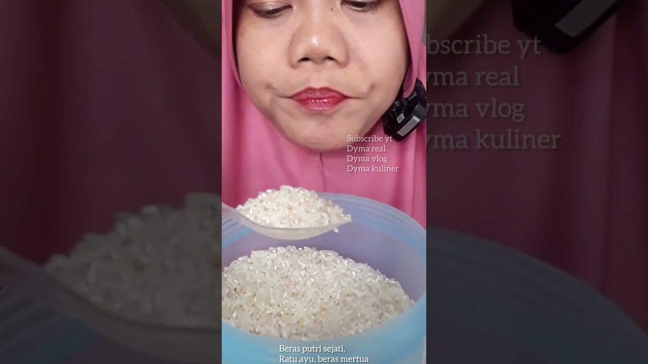 DYMA KULINER💕KOMPILASI Makan DiToples💕Makan Beras Mentah#asmr #mukbang @dymaaaaa @Dymareal