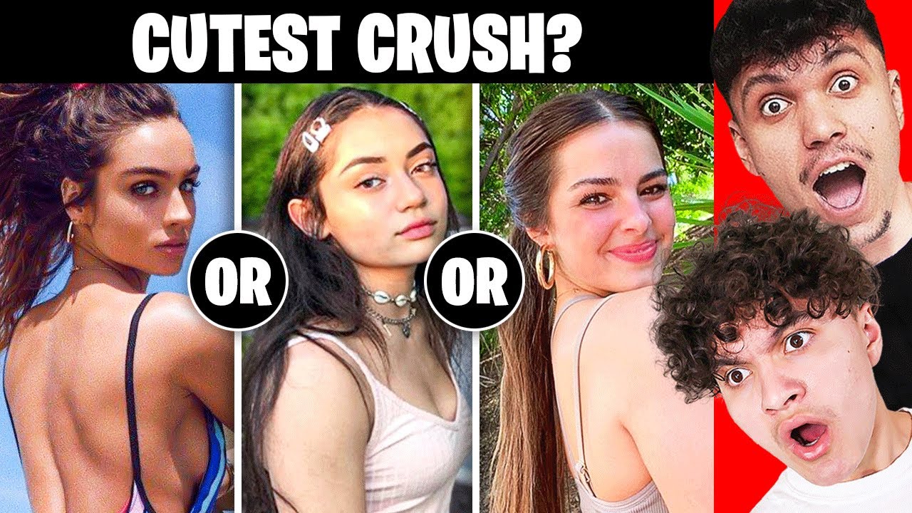 Reacting to My Crush’s TikToks (Addison Rae, Avani, Sommer Ray)