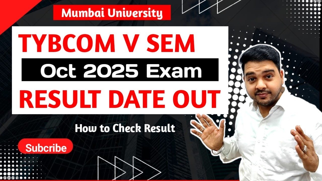 🔔 TYBCOM RESULT OUT 2025 Oct Exam || HOW TO CHECK MUMBAI UNIVERSITY RESULT 2025 || Jitesh Sir 
