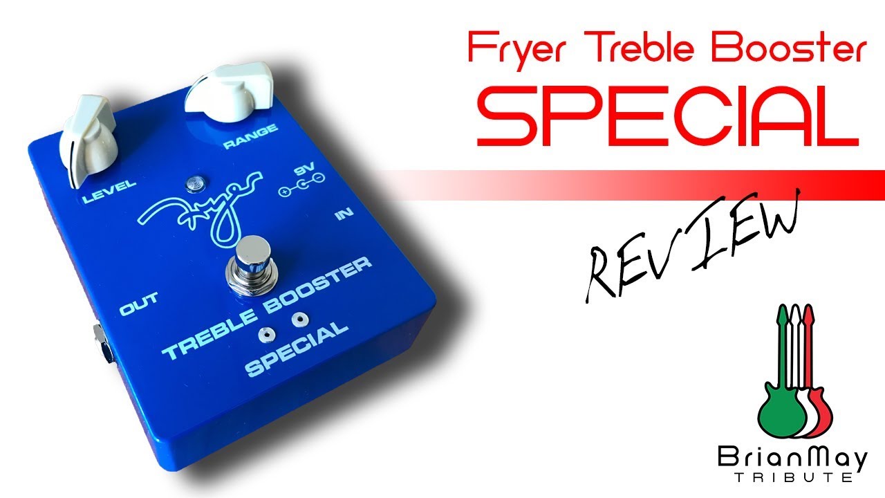 Fryer Treble Booster SPECIAL review - (ENG.SUBS.)