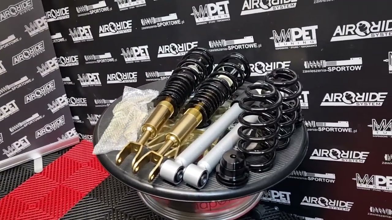 Gwint - Zawieszenie gwintowane DTS line do Audi A4 B6 B7 - MAPET-TUNING UNBOXING