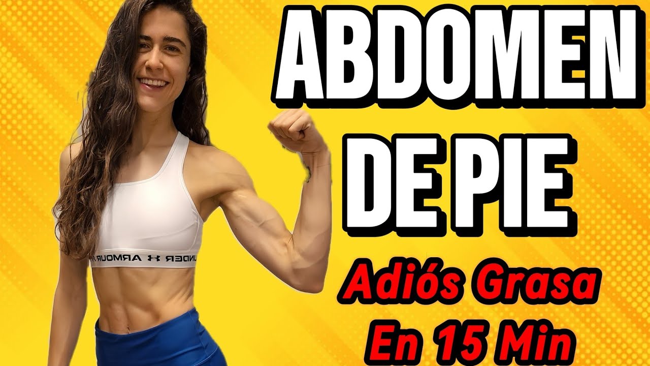 Rutina de Abdomen de Pie 🔥 ¡Quema Grasa Sin Acostarte!