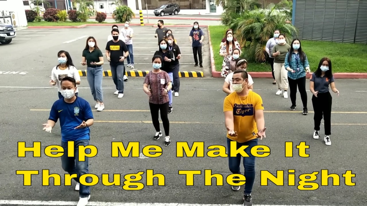 HELP ME MAKE IT THROUGH THE NIGHT | Zumba Dance Fitness | Jhong Canlas Tv