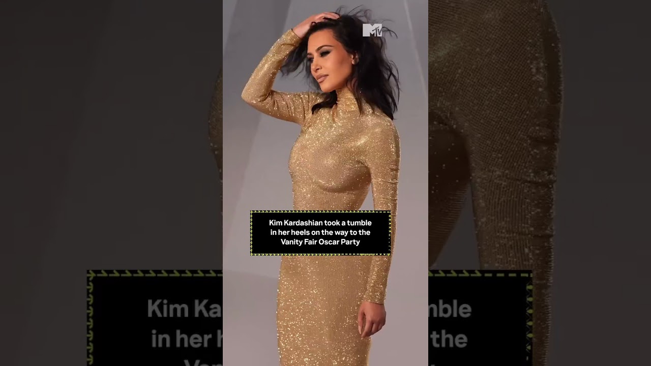 Kim Kardashian stumbling in her heels is the most relatable thing ever 😭