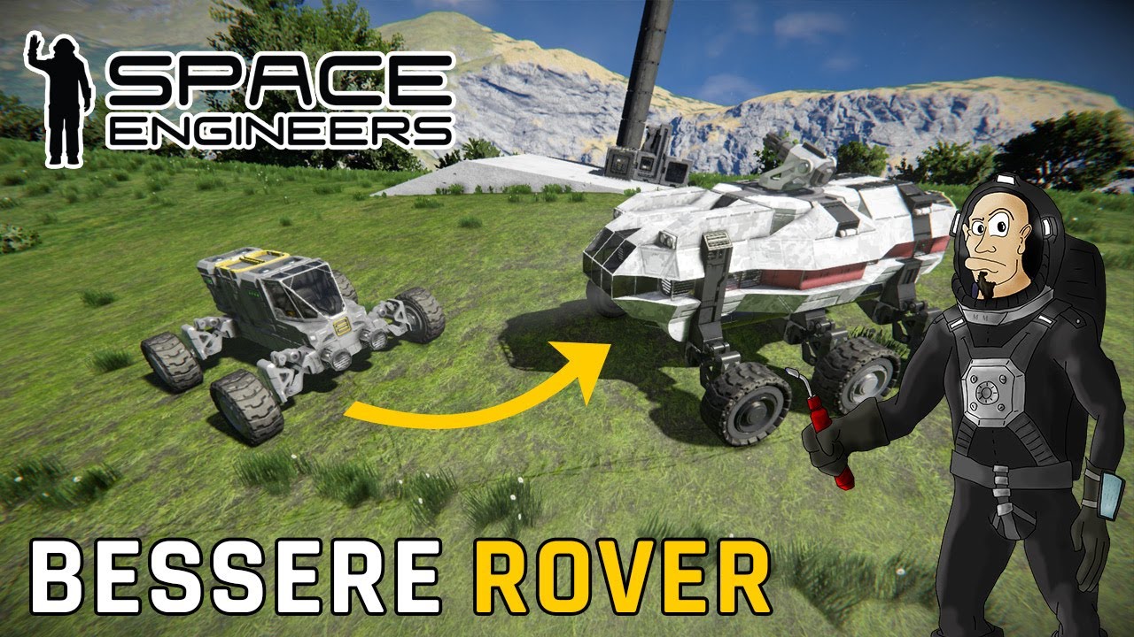 Space Engineers Tutorial - Fahrzeuge in schöner und besser