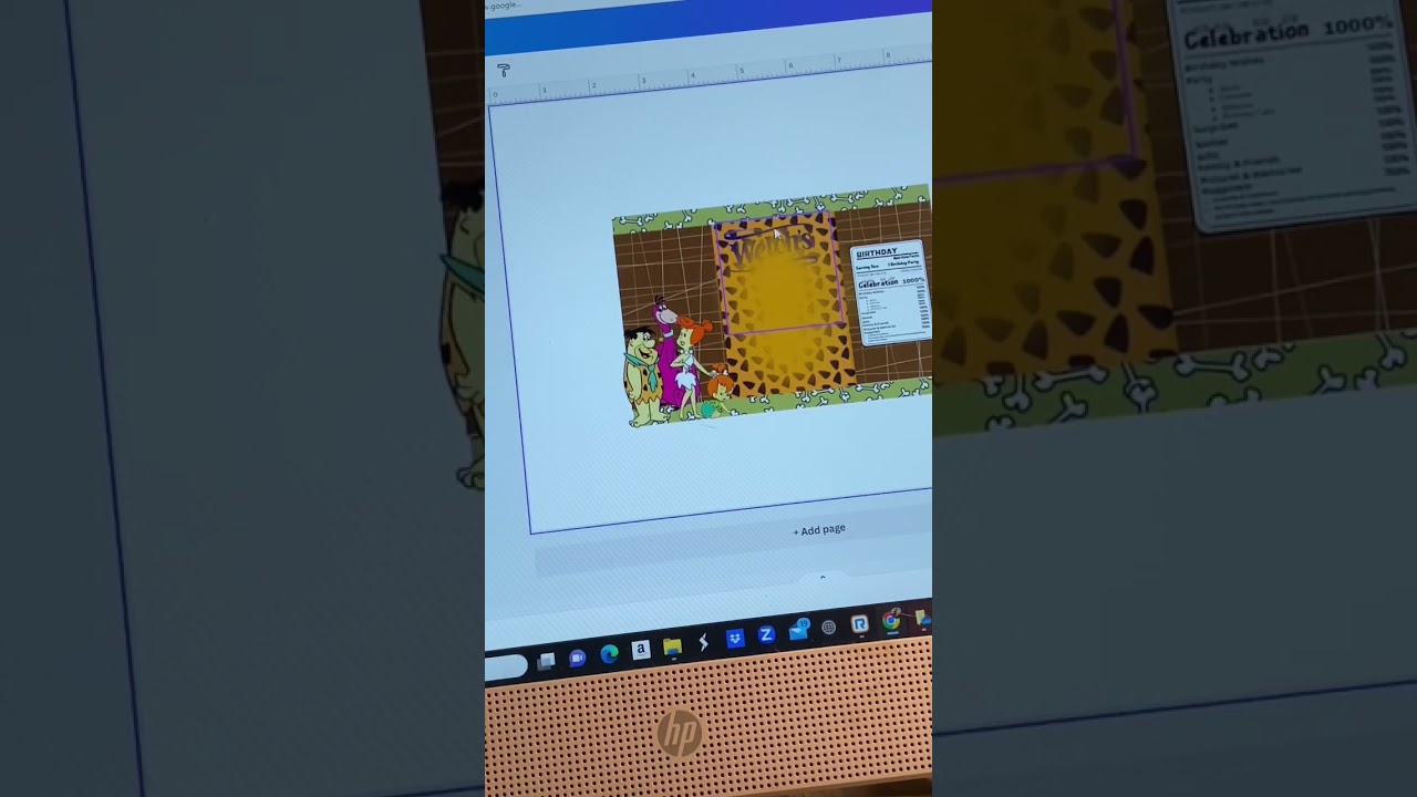 Design a fruit snack wrapper with me 