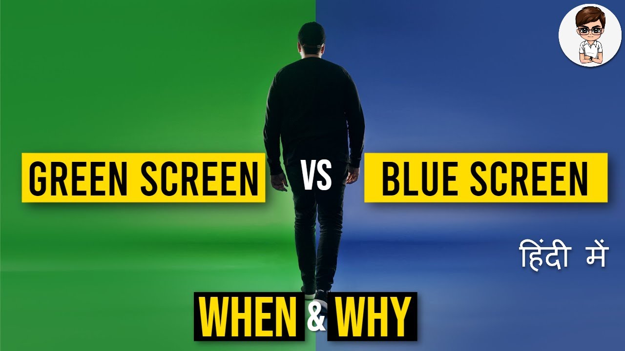 Differences Between Green Screen vs Blue Screen Explained in Hindi | कोई और कलर क्यों नहीं ?