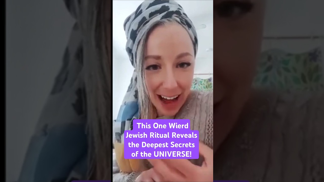 This One Wierd Jewish Ritual Reveals the Deepest Secrets of the UNIVERSE