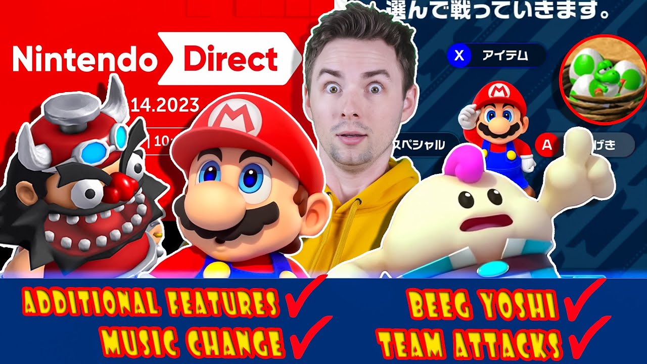 New Trailer & Japanese Website! | Super Mario RPG DETAILS |