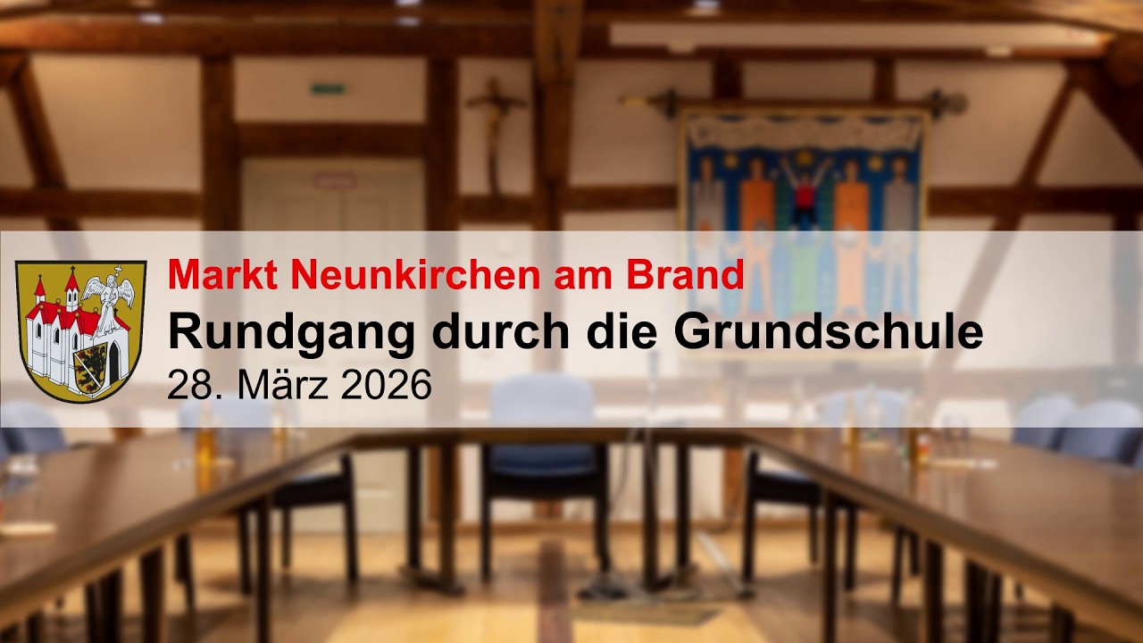 Rundgang durch die neue Grundschule