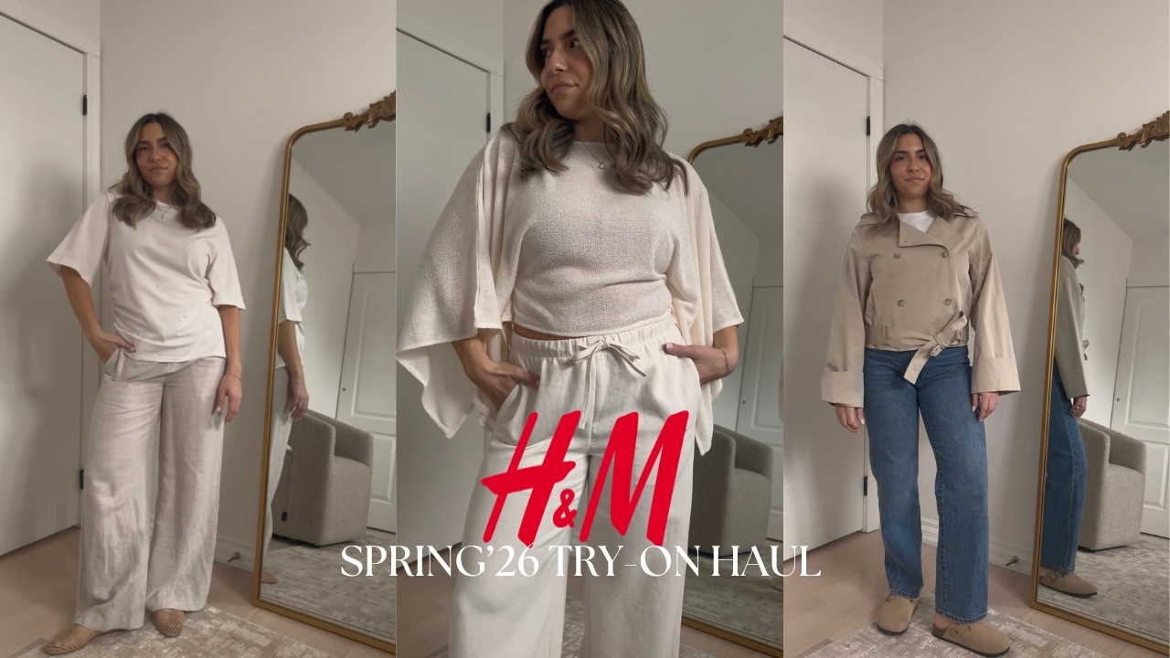 Примерка весенней коллекции H&M 2026 🌸 Основные элементы капсульного гардероба и трендовые вещи |...