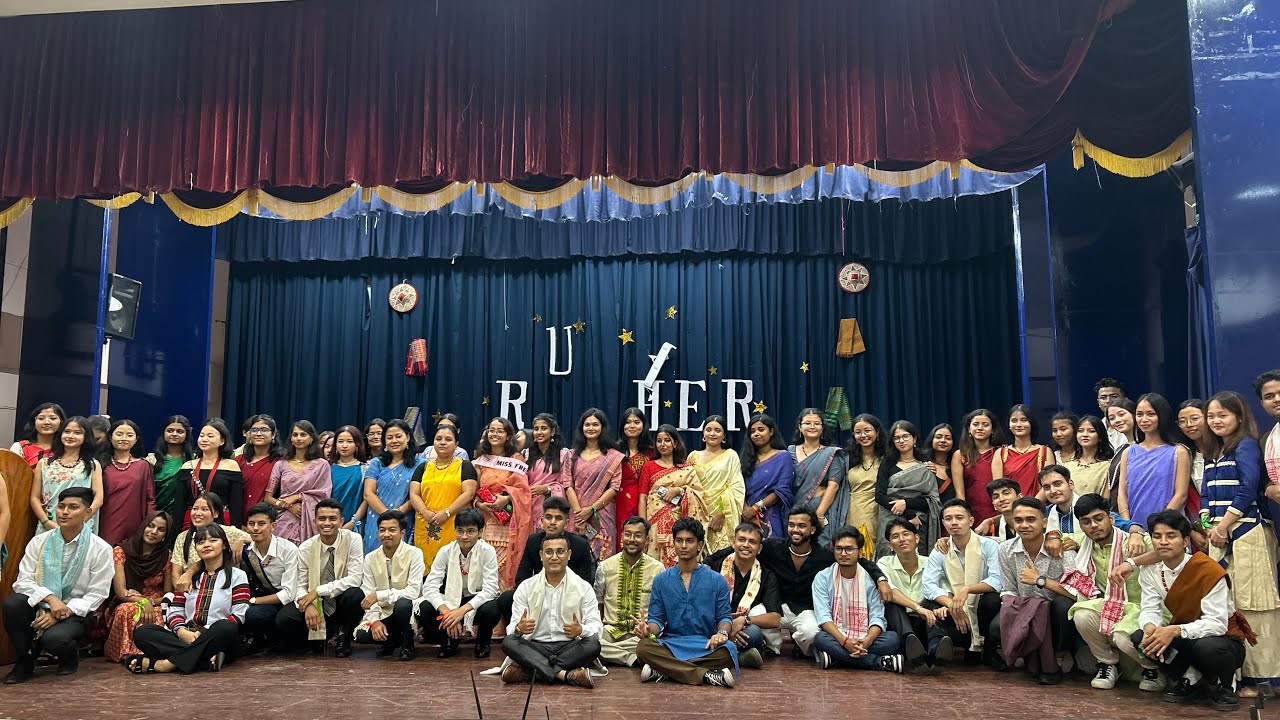 Pondicherry University Northeast Freshers meet 😍