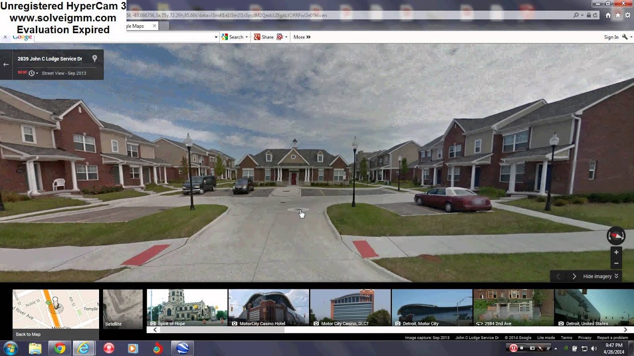 Google Maps Historic Streetview