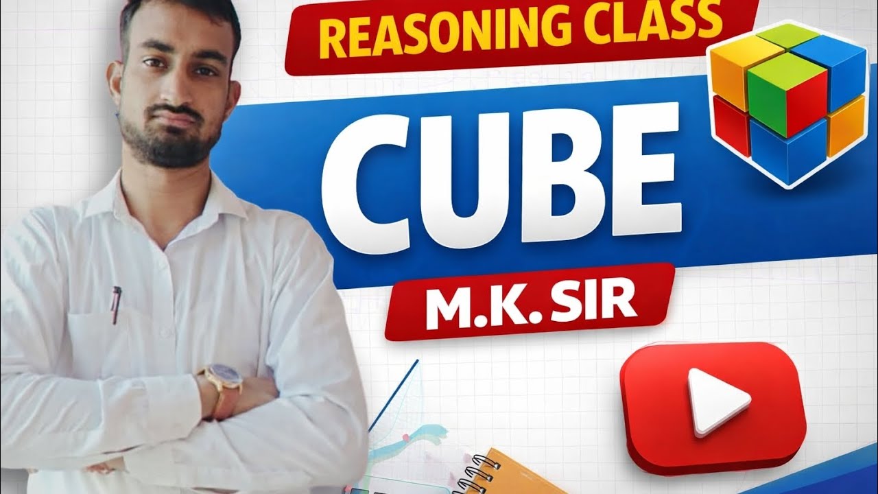 Cube घन#class reasoning #shorttrick 