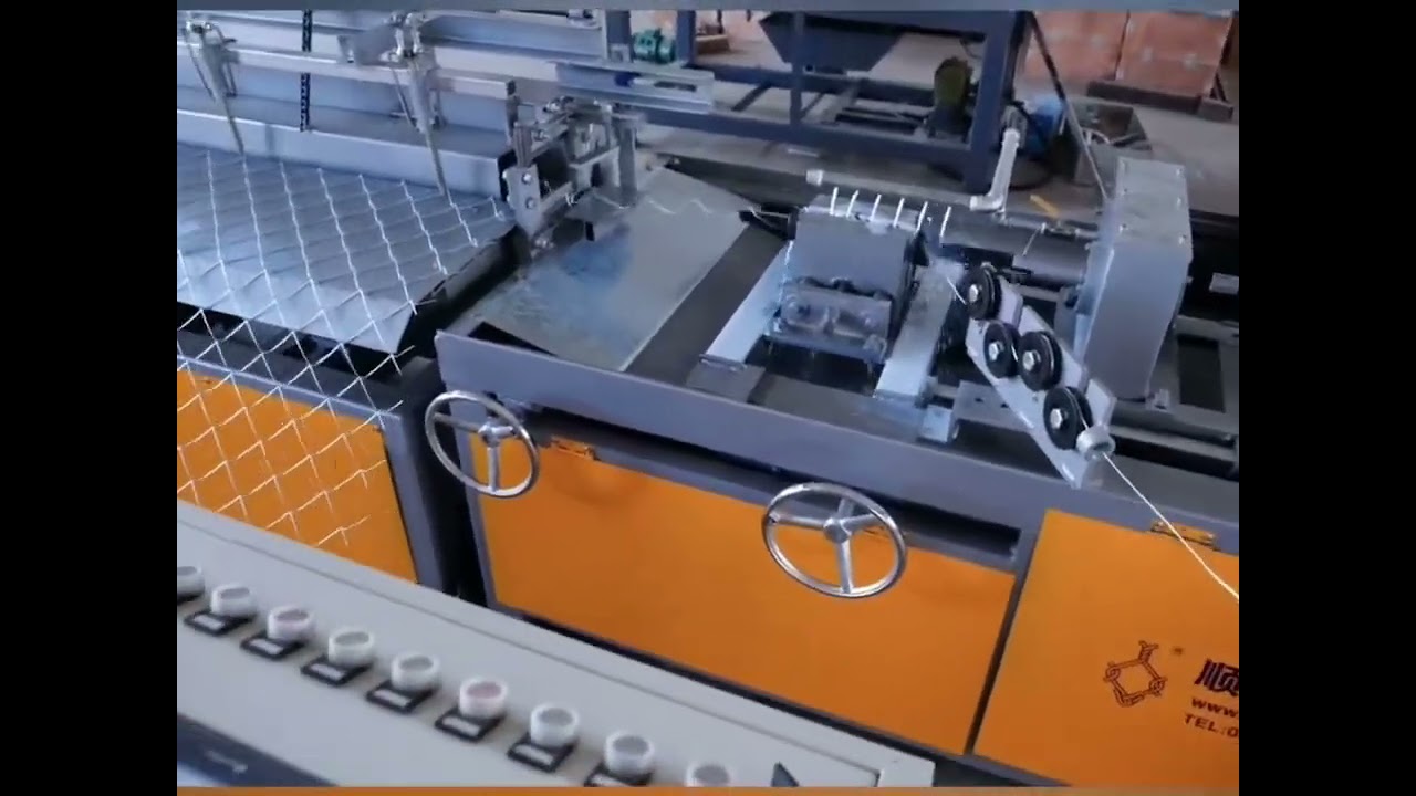 (Double Motor) Chain Link Fence Machine for Sale