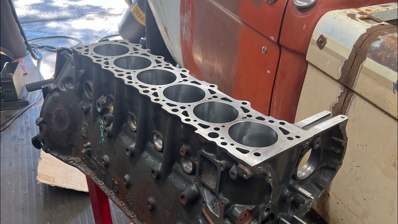 1965 F100 OM606 Mercedes Benz Turbo Diesel Rebuild Part 1!