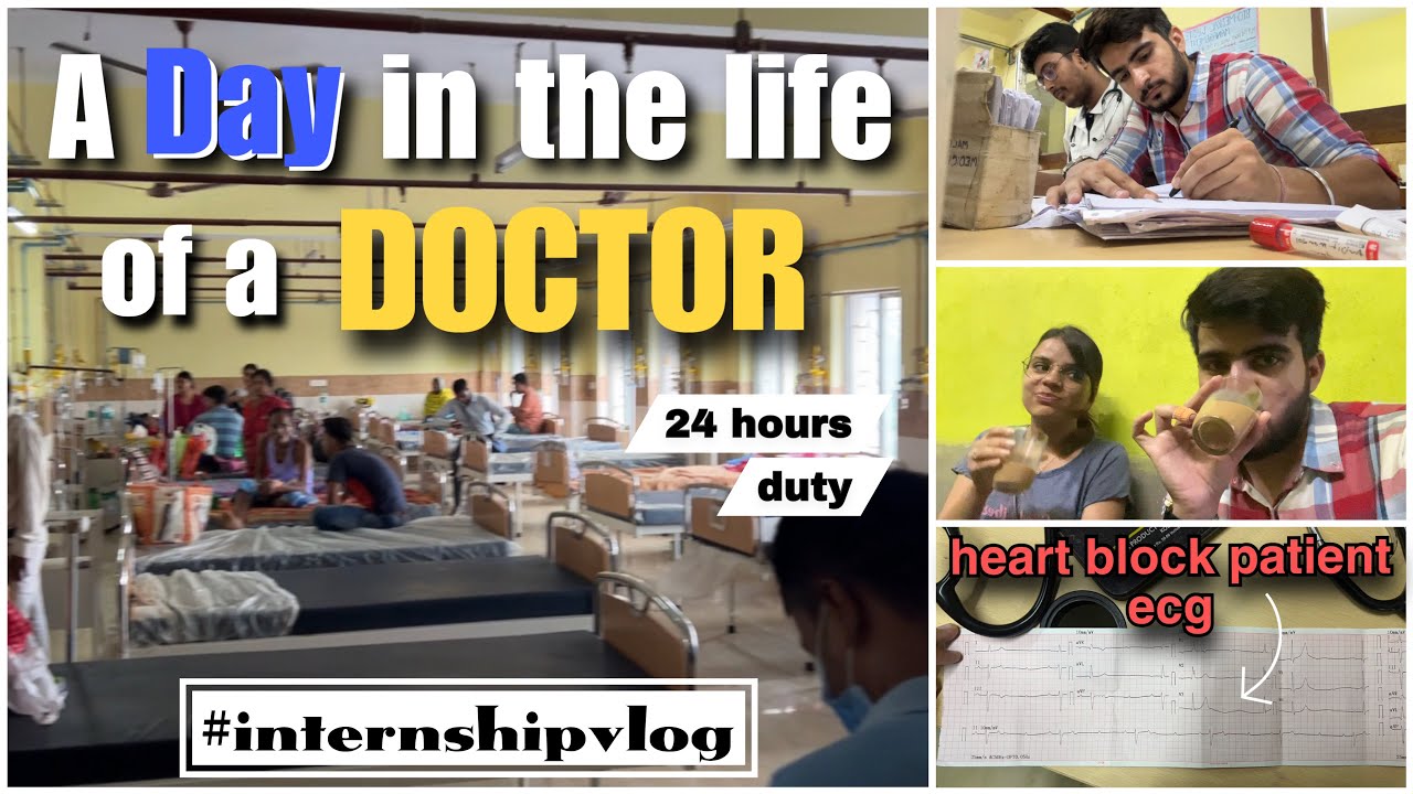 A day in the life of a Doctor | 24 hours hectic duty | internship vlog #1