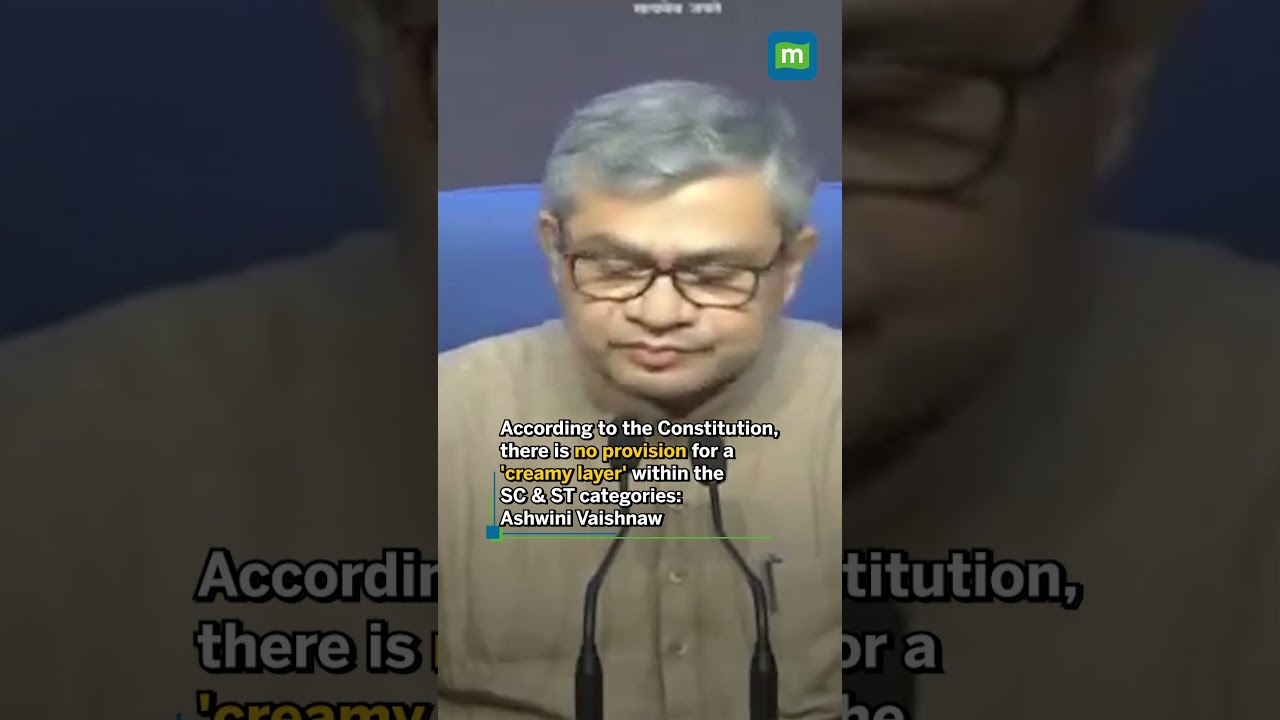 "There is no provision for a 'creamy layer' with in the SC & ST categories"