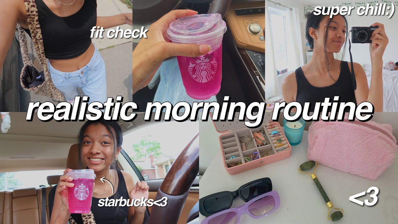 my *realistic* morning routine! a chill morning in my life:)