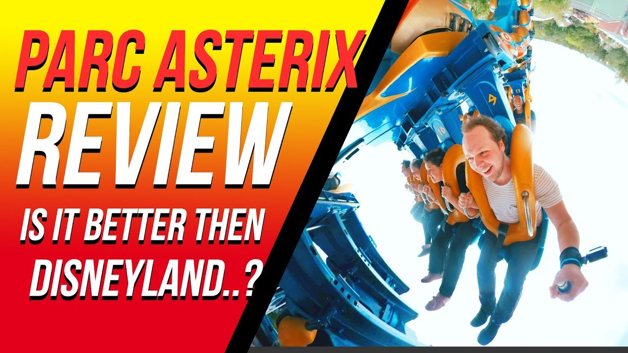Is Parc Astérix better than Disneyland?! Vlog/Review