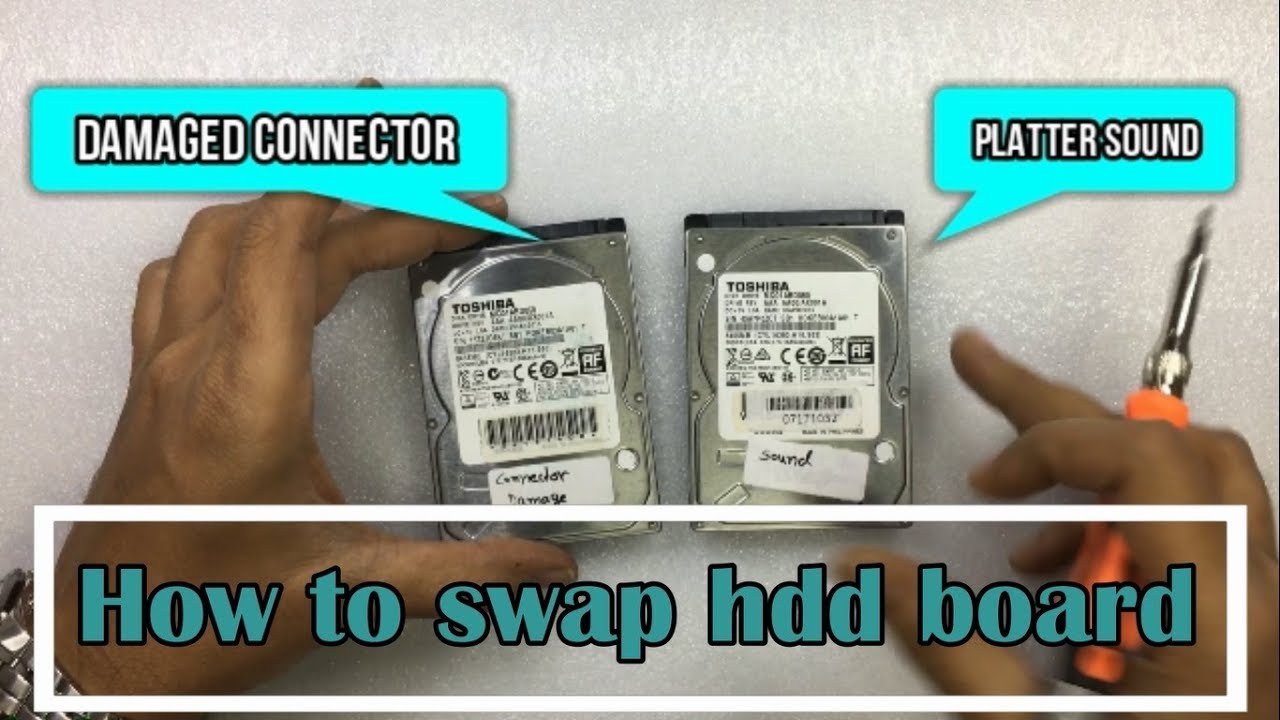 Hard Disk PCB Swap