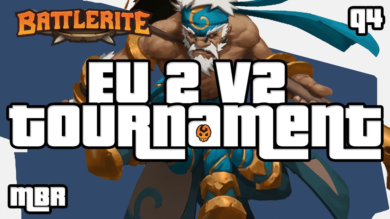 Battlerite | EU 2 V 2 Tournament | PlayTourney Q4 | 28.10.2016