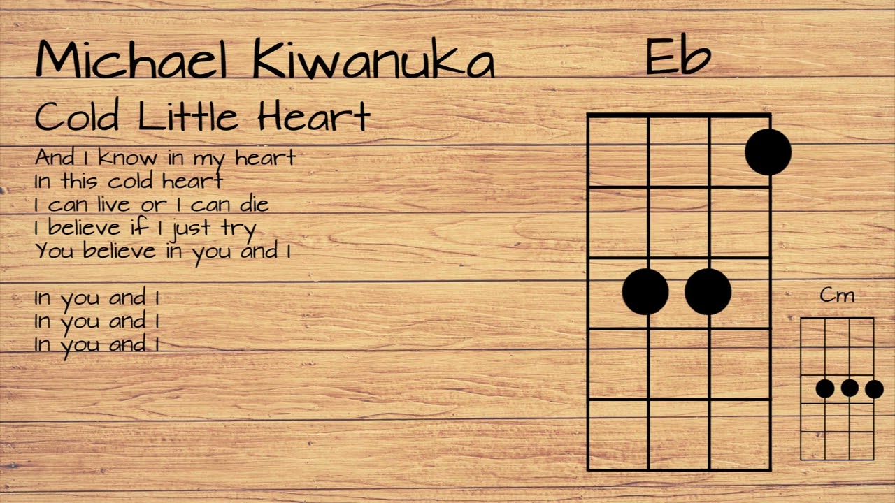 Michael Kiwanuka - Cold Little Heart UKULELE TUTORIAL W/ LYRICS