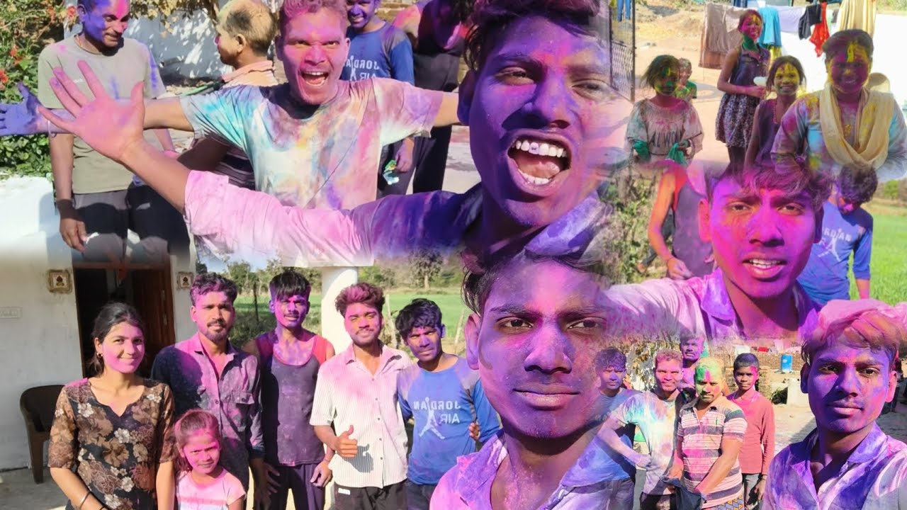 Holi vlog 😂 #trending #vlog #viral #video #youtube #video #viralvideo 