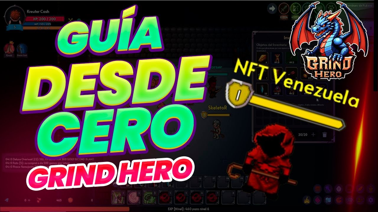 🔥 GRIND HERO! Guía DEFINITIVA para PRINCIPIANTES (Desde CERO)