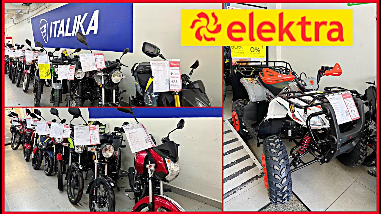MOTOS Y CUATRIMOTOS ITALIKA EN ELEKTRA, RECORRIDO