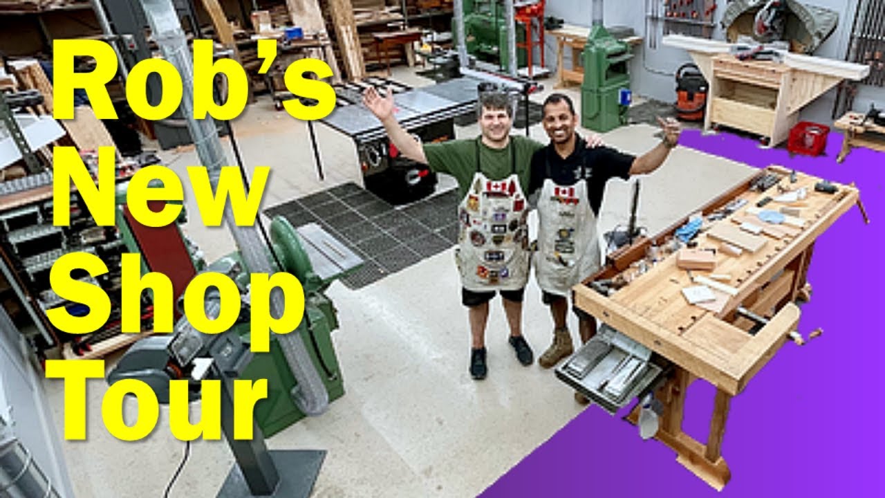 Rob Cosman's New Shop Tour (2021)