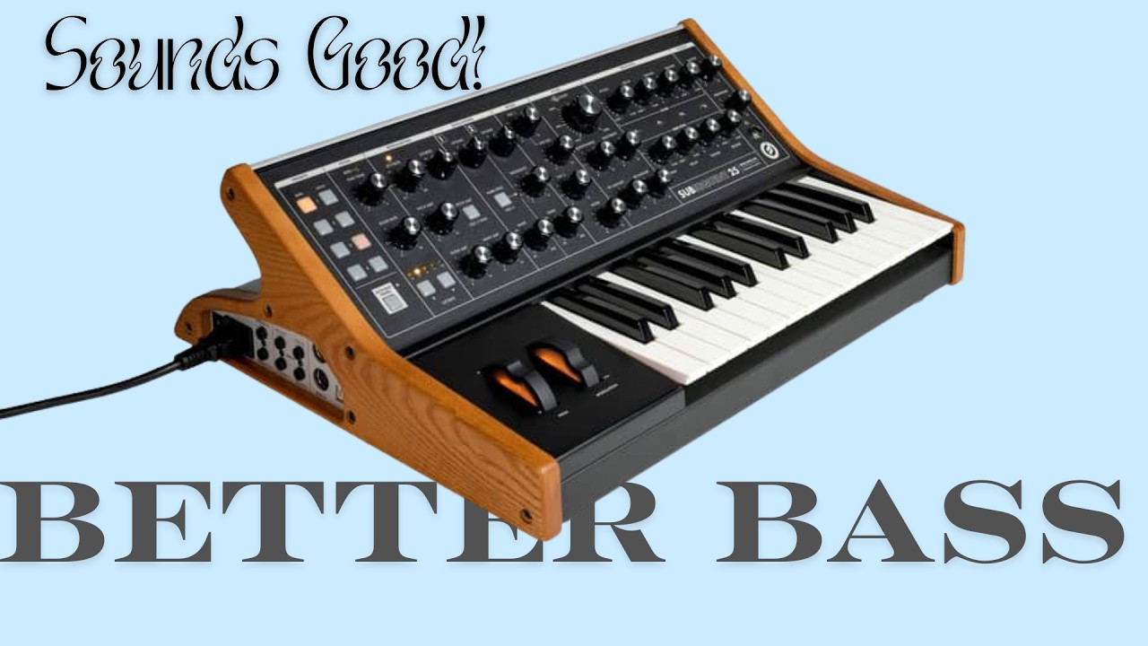 How to make better synth basslines