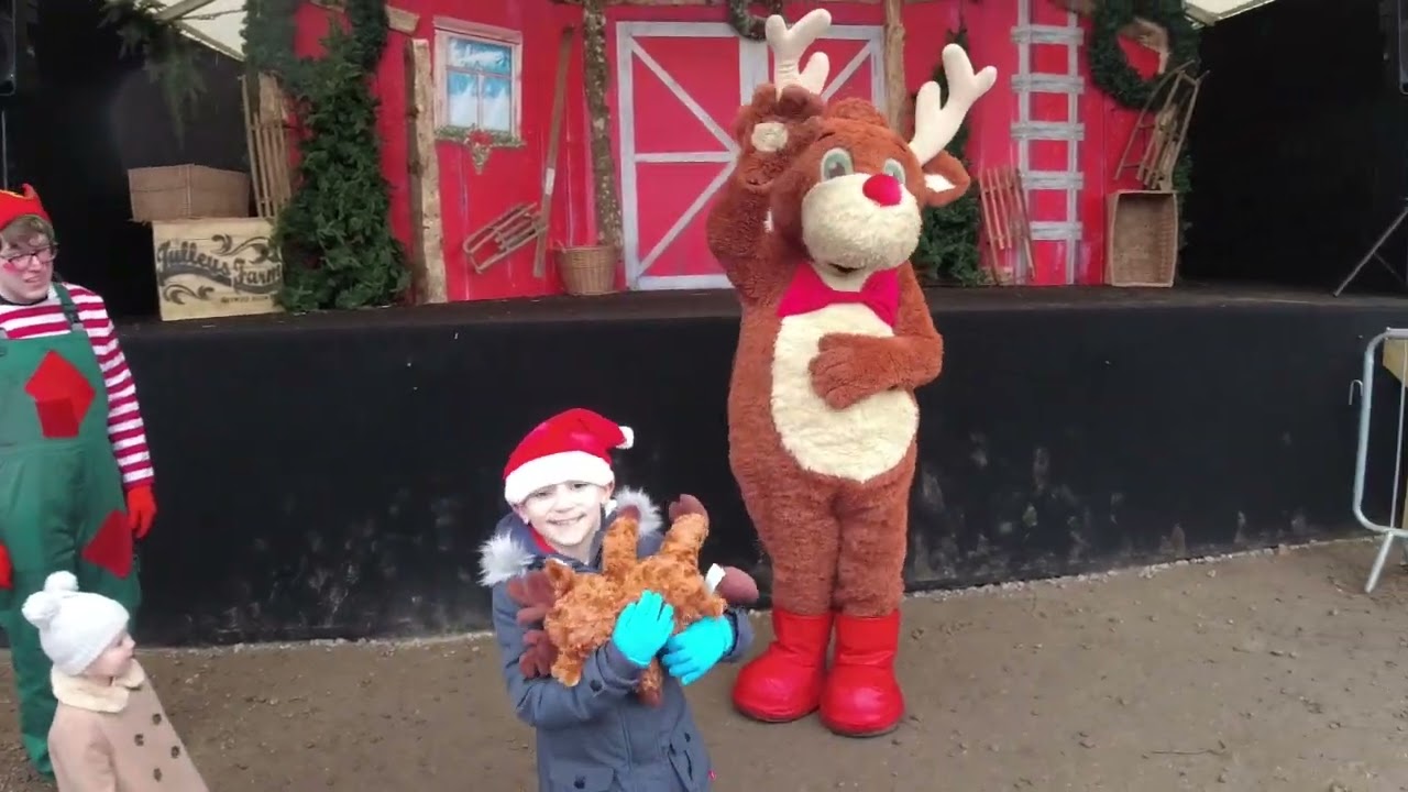 Tulleys Farm Christmas event with Chasing Coasters 2022