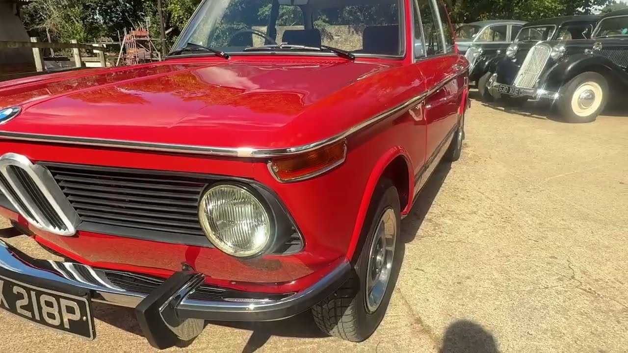 motodrome 1975 restored BMW 1602 for sale walkaround