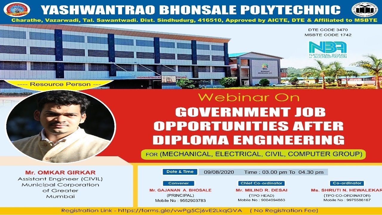 Government Job Opportunities After Diploma Engineering