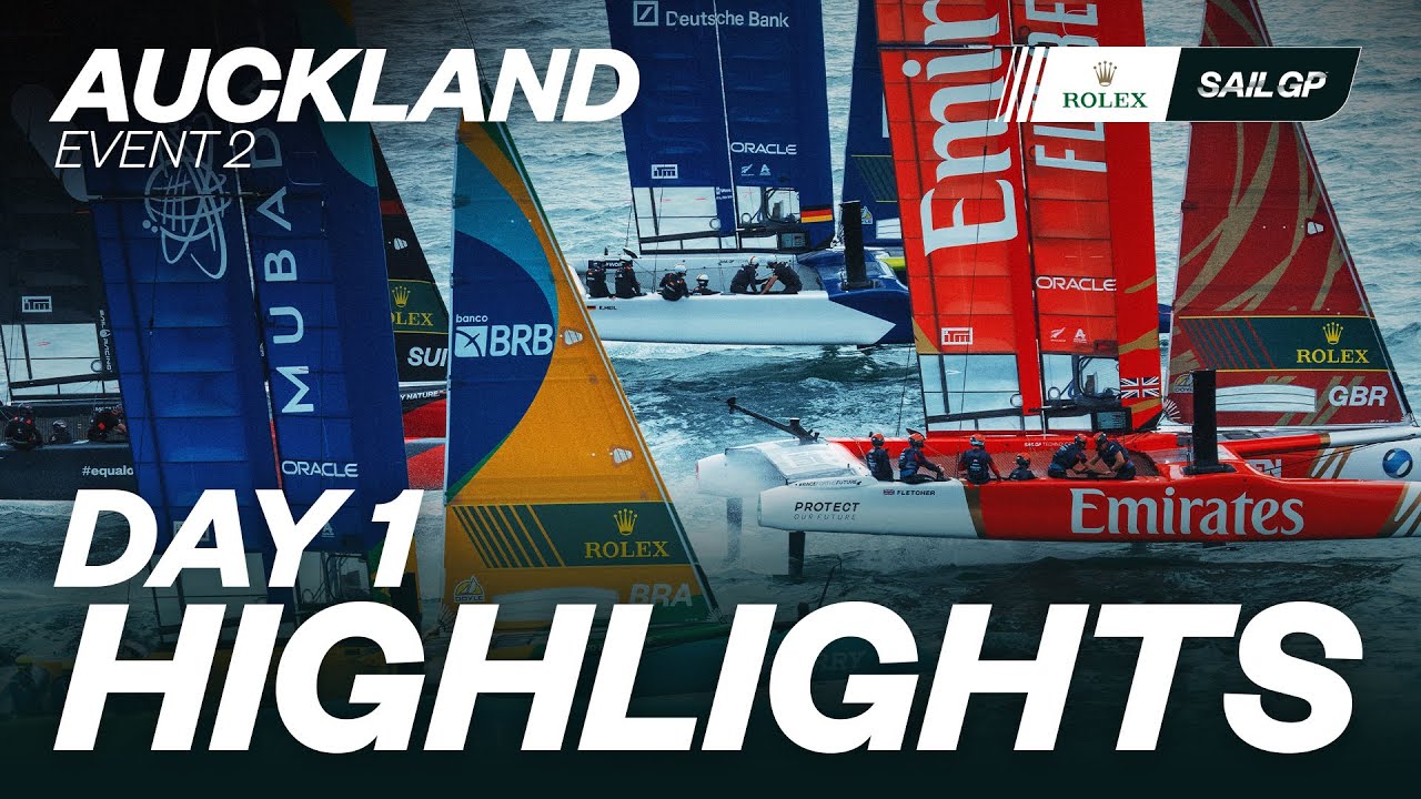 Day 1 Highlights // 2025 ITM New Zealand SailGP