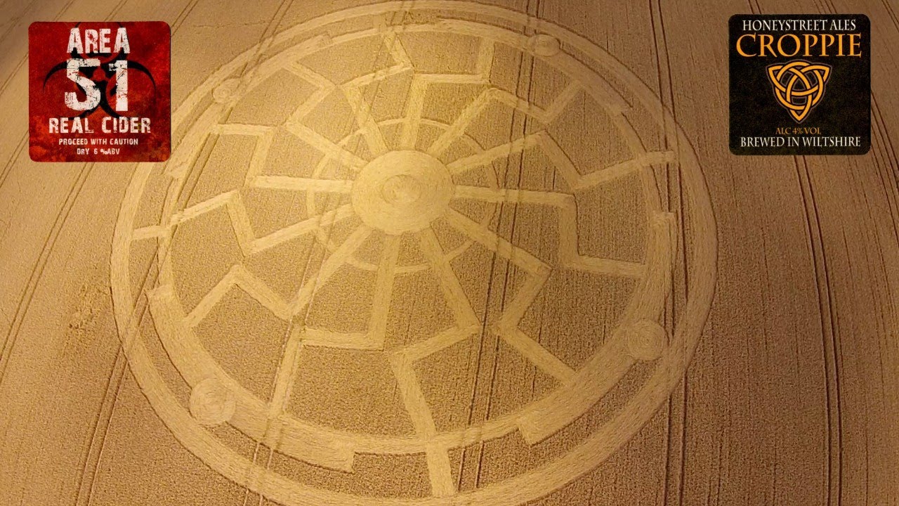 Crop Circles Nr. Bowerchalke Wiltshire UK #cropcircle