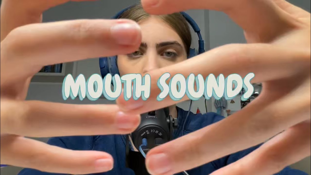 ASMR no talking MOUTH SOUNDS y VISUALES || Paulita ASMR