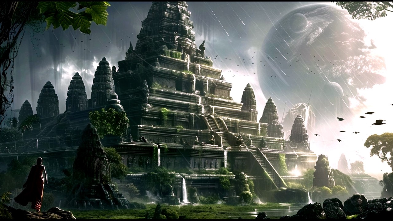 contemplating the serenity of a distant realm | Ambient Music for Sleep & Study