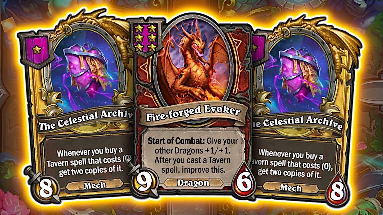 FREE Spells With Evoker! | Hearthstone Battlegrounds