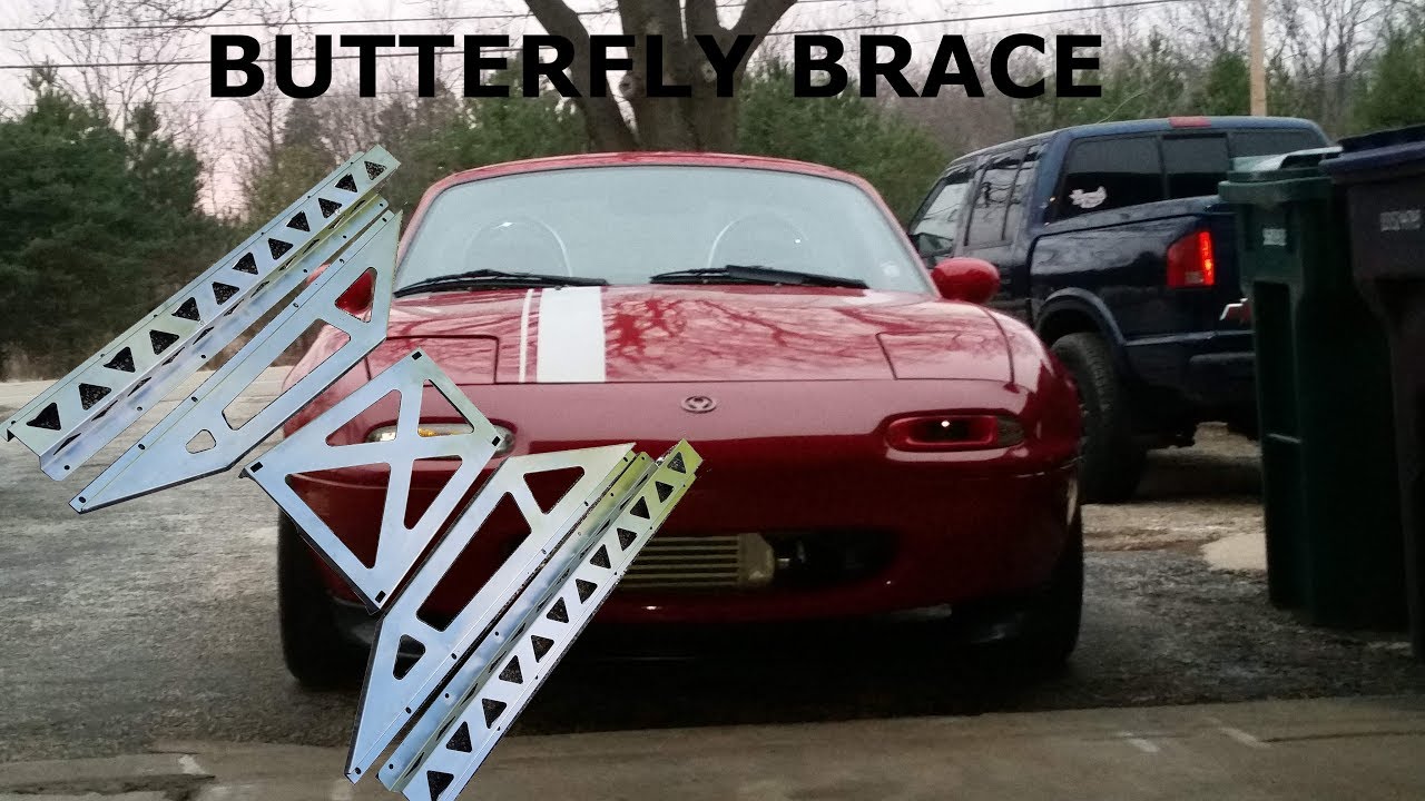 NA Miata Butterfly Brace Install