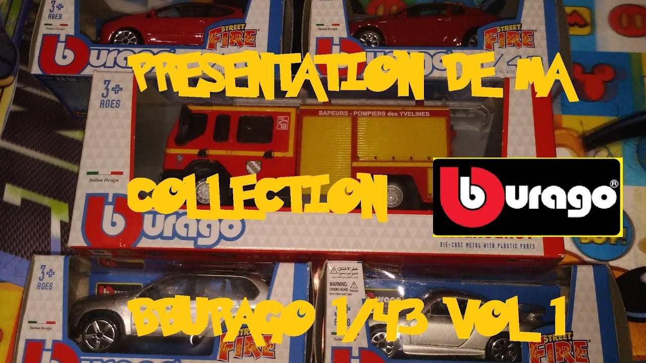Présentation De Ma Collection Bburago 1/43 - DES VÉHICULES INCROYABLES #1