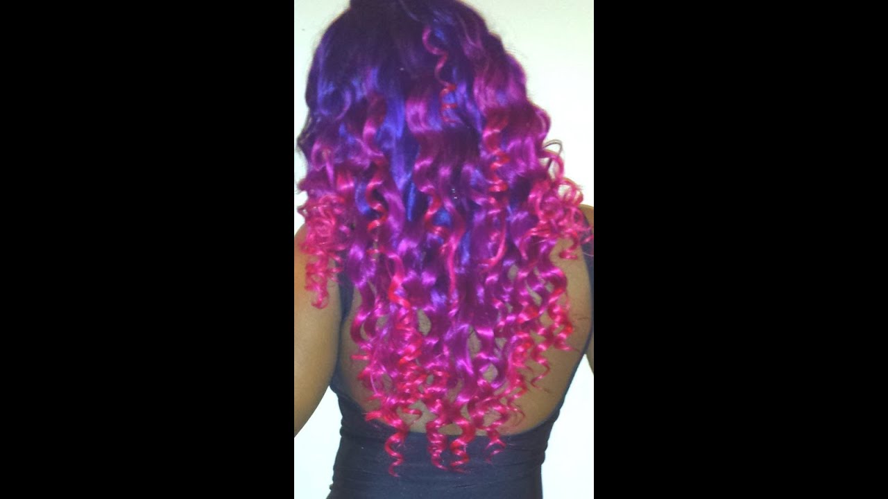 Purple and Pink Ombre: How To