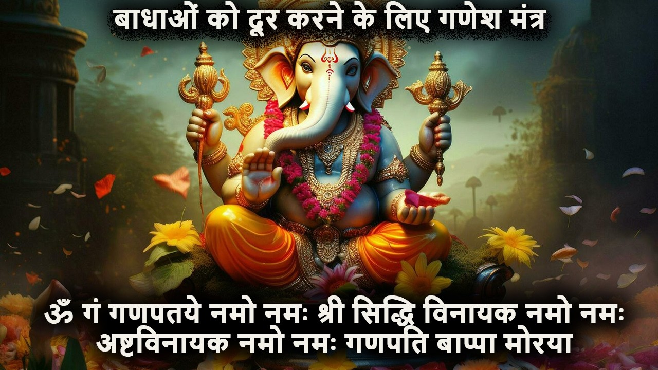 LIVE- बुधवार  स्पेशल - ओम गण गणपतये नमो नमः श्री सिद्धि विनायक नमो नमः - गणेश मंत्र