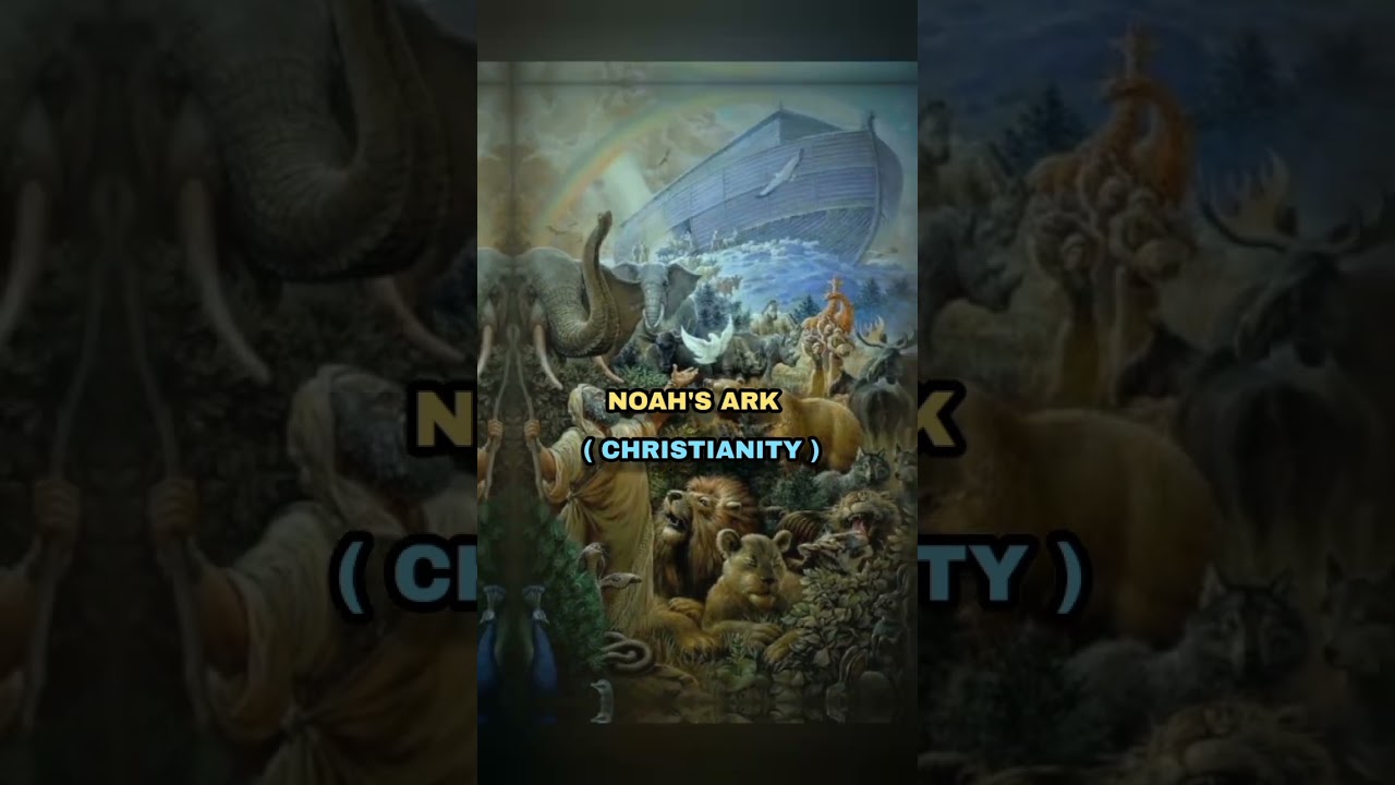 SAME FLOOD STORY IN DIFFERENT ANCIENT TEXTS 🤔 | MANU'S STORY IN HINDUISM ? 🤯 #shorts #youtubeshorts