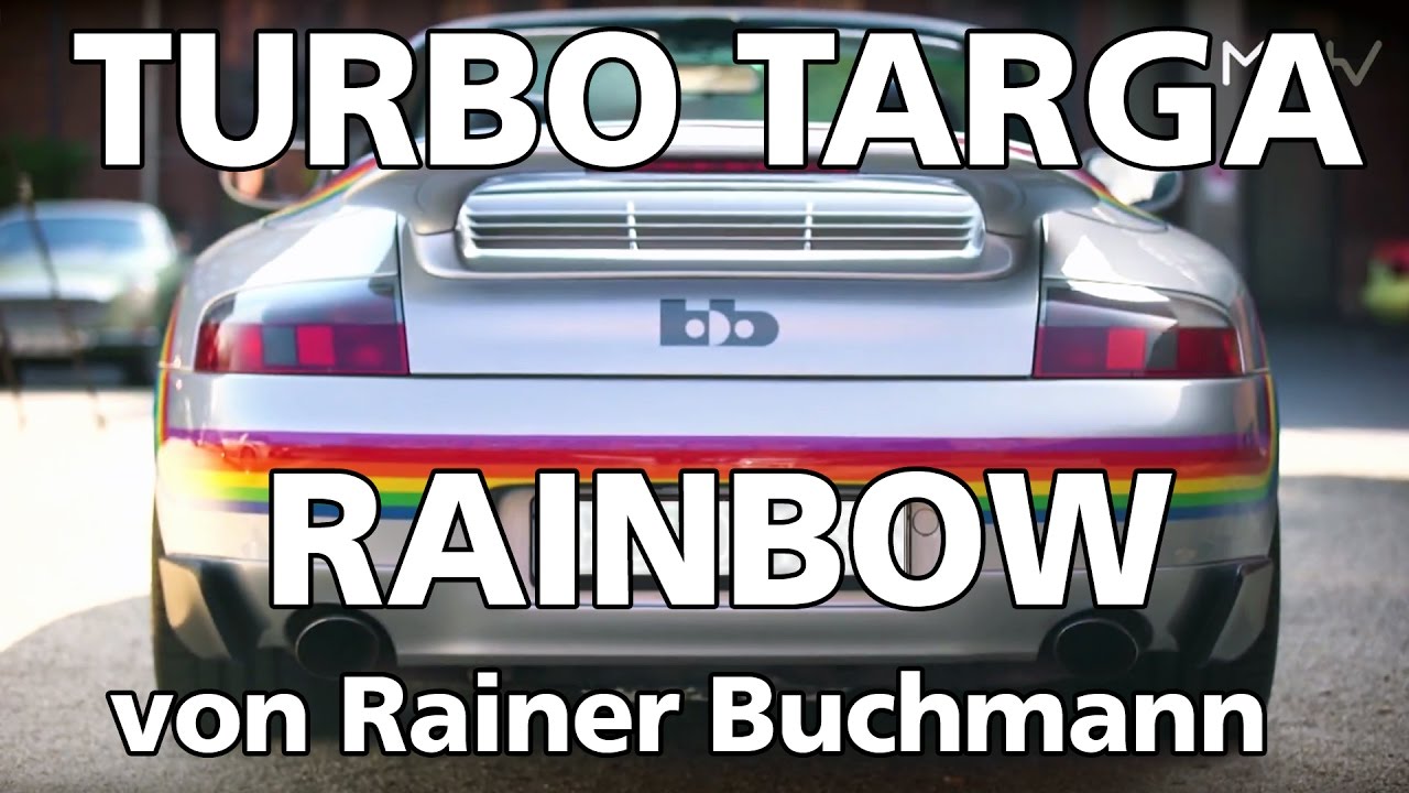 MD.TAGE WIE DIESER mit Rainer Buchmann, dem Schöpfer des Rainbow Porsche