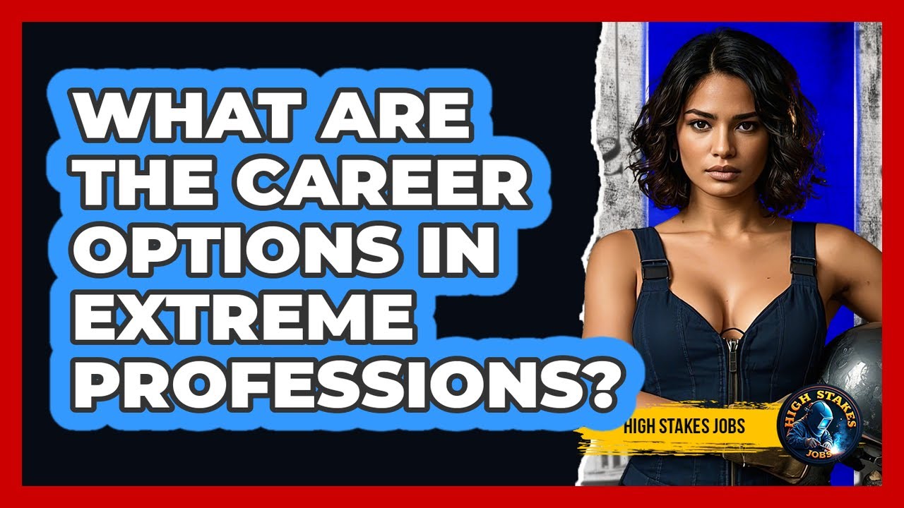 What Are The Career Options In Extreme Professions? - High Stakes Jobs