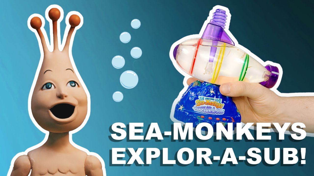 Sea-Monkeys Explor-A-Sub | RARE!